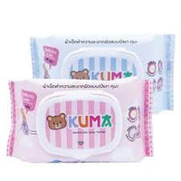 Kuma Gentle Skin Baby Tender Wipes (40 Pcs.)