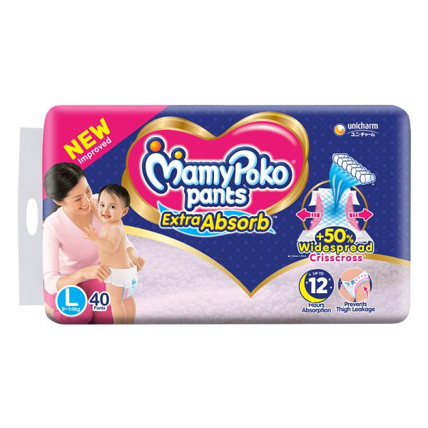 Mamy Poko Pants Extra Absorb L40