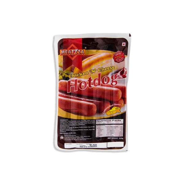 Meatzza Chicken N Cheese Hotdog 250g
