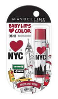 Maybelline New York Baby Lip Balm Highline Wine 16Hours Moisture 4g (SPF20)
