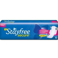 Stayfree Secure Extra Large 6 Pads (36/-) - Sherza Allstore
