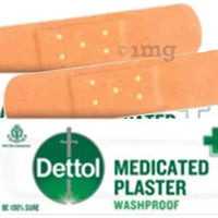 Dettol Medicated Plasters Washproof single