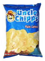 Uncle Chips Plain Salt 55g - Sherza Allstore