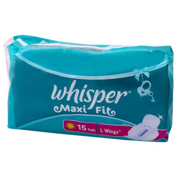 Whisper Maxi Fit 15 Pads